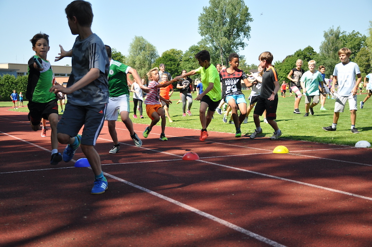 Staffellauf bei den Bundesjugenspielen